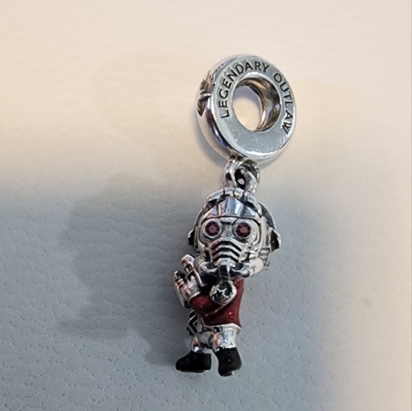 Pandora Marvel Guardians of the Galaxy Star-Lord Dangle Charm - Picture 2 of 12